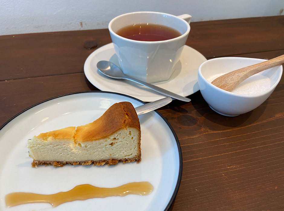 お茶とてつびんengawa_ケーキ・ドリンクセット